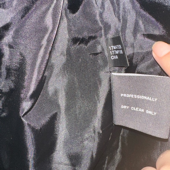 Kenneth Cole Reaction | Long Grey Wool Trench Coat | Sz:2 | Designer Coat - Picture 9 of 13